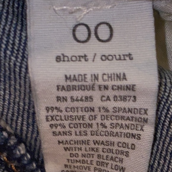 AE Stretch '90s Skinny Jean in Distressed Dark Atlantic size 00 - Picture 6 of 11